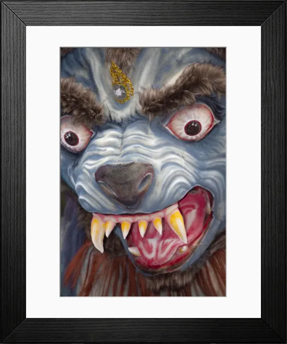 Framed Print : Bali, Ubud. Colourful, artistic and often revolting, villages spend weeks meticulously crafting their Ogoh-ogoh monsters for the Nyepi New Framed Print : Bali, Ubud. Colourful, artistic and often revolting, villages spend weeks meticulously crafting their Ogoh-ogoh monsters for the Nyepi New