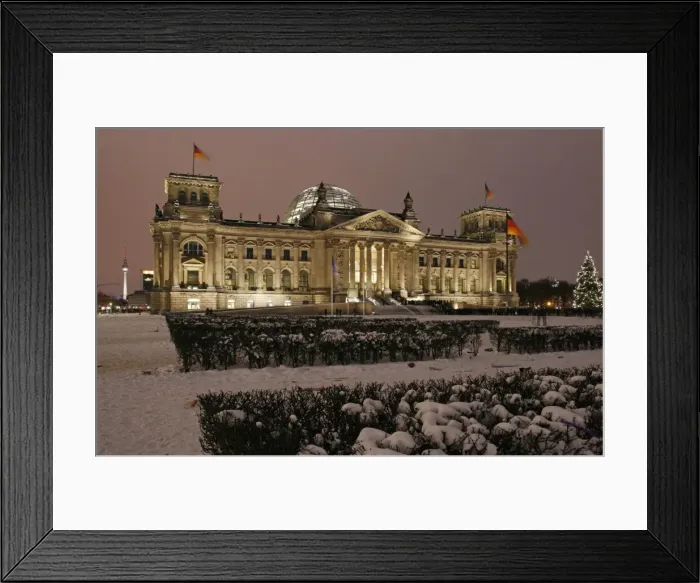 Framed Print : The German Parliament in the old Reichstag Building. Berlin, Germany Framed Print : The German Parliament in the old Reichstag Building. Berlin, Germany