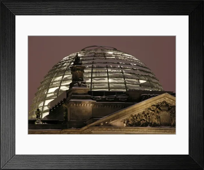 Framed Print : The German Parliament in the old Reichstag Building. Berlin, Germany Framed Print : The German Parliament in the old Reichstag Building. Berlin, Germany