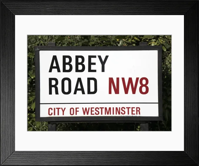 Framed Print : Abbey Road is home to the famous tone studio where the Beatles Songs where recorded Framed Print : Abbey Road is home to the famous tone studio where the Beatles Songs where recorded