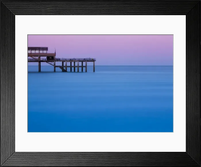 Framed Print : England, Kent, Deal. Deal pier, in the coastal resort of Deal. Notable for its two castles Framed Print : England, Kent, Deal. Deal pier, in the coastal resort of Deal. Notable for its two castles