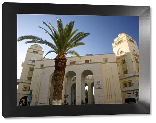 Tripoli, Libya; Building from the Italian settlement in the centre of Tripoli