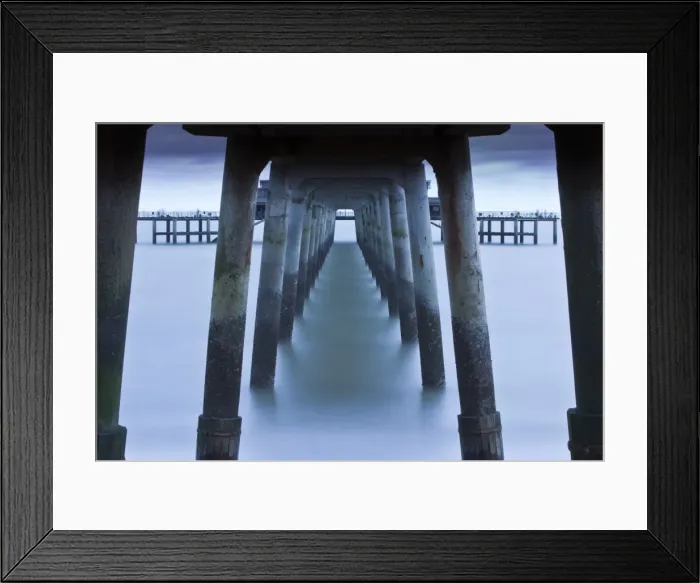Framed Print : England, Kent, Deal. Deal pier, in the coastal resort of Deal. Notable for its two castles Framed Print : England, Kent, Deal. Deal pier, in the coastal resort of Deal. Notable for its two castles