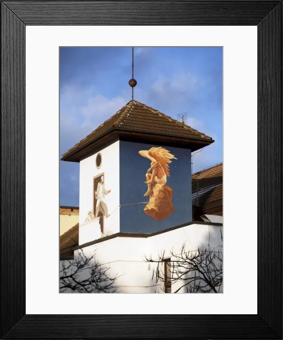 Framed Print : Brno, Czech Republic; Architectural details from the historical centre Framed Print : Brno, Czech Republic; Architectural details from the historical centre