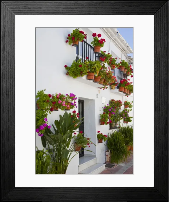 Framed Print : Town of Benalmadena, Costa del Sol, Andalusia, Spain Framed Print : Town of Benalmadena, Costa del Sol, Andalusia, Spain