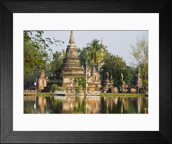 Framed Print : Thailand, Sukhothai, Sukhothai. Sukhothai Historical Park Framed Print : Thailand, Sukhothai, Sukhothai. Sukhothai Historical Park