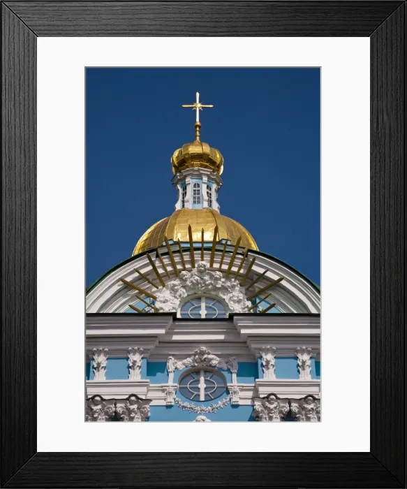 Framed Print : St Nicholas Cathedral, built between 1753 and 1762 for the use of sailors Framed Print : St Nicholas Cathedral, built between 1753 and 1762 for the use of sailors