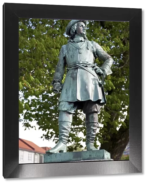 Norway, Trondheim. Statue of Peter Jansen Wessel