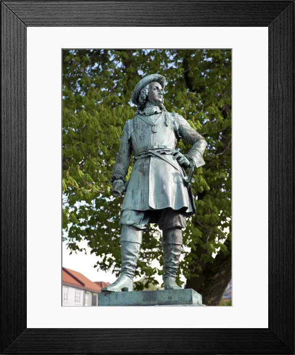 Framed Print : Norway, Trondheim. Statue of Peter Jansen Wessel Framed Print : Norway, Trondheim. Statue of Peter Jansen Wessel