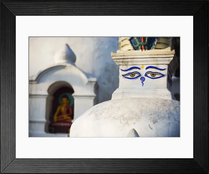 Framed Print : Asia, Nepal, Kathmandu, Kathmandu Valley, Swayambhu, Monkey Temple, stupa buddha eyes Framed Print : Asia, Nepal, Kathmandu, Kathmandu Valley, Swayambhu, Monkey Temple, stupa buddha eyes