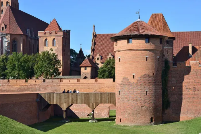 Framed Print : The 13th century Malbork Castle, founded by the Knights of the Teutonic Order, a Unesco Framed Print : The 13th century Malbork Castle, founded by the Knights of the Teutonic Order, a Unesco