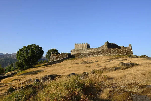 The 13th century old castle of Lindoso. Peneda Geres National Park, Portugal