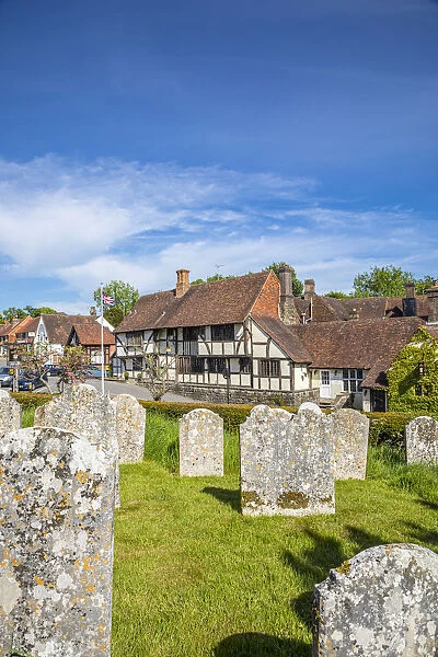 The 14th century Crown Inn Chiddingfold, Surrey, England, UK