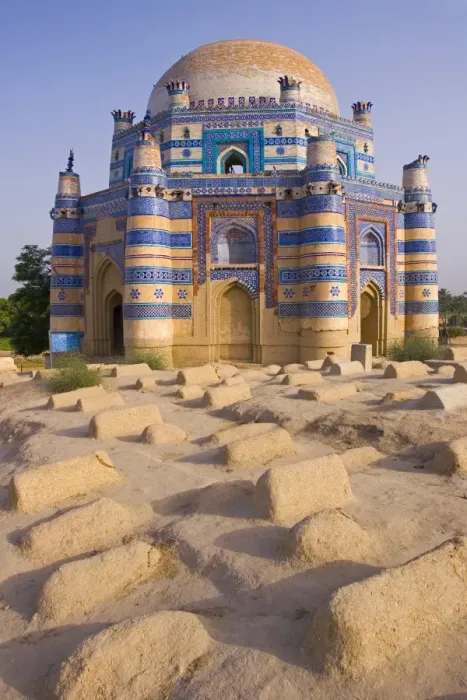 Framed Print : 15th century Mausoleum of Bibi Jawindi, Uch Sharif, Pakistan Framed Print : 15th century Mausoleum of Bibi Jawindi, Uch Sharif, Pakistan