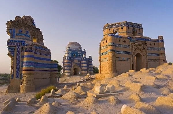 15th century Mausoleum of Bibi Jawindi, Uch Sharif, Pakistan