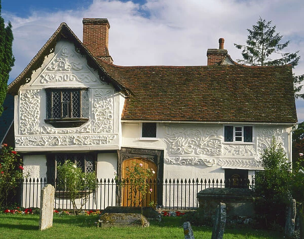 15th Century Priests House, Clare, Suffolk, England