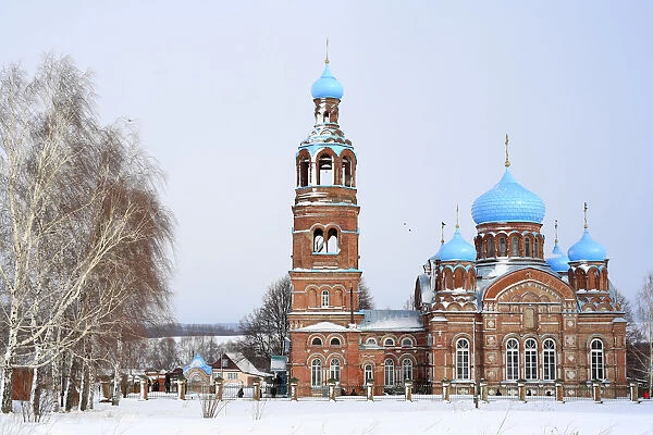 19 cent. church, Smoldeyarovo, Tatarstan, Russia