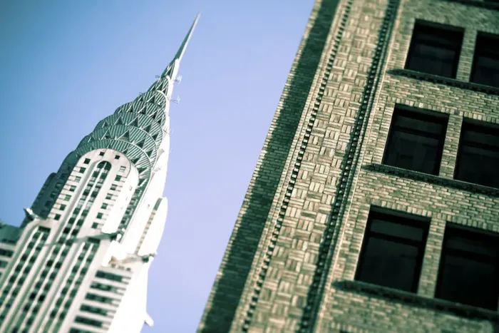 Framed Print : The 1930s Art Deco architecture of the Chrysler building, New York, USA Framed Print : The 1930s Art Deco architecture of the Chrysler building, New York, USA