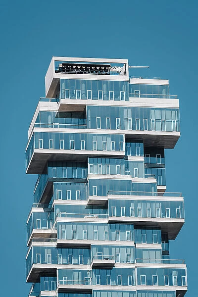 56 Leonard Street residential skyscraper, (Jenga Tower) New York City, USA