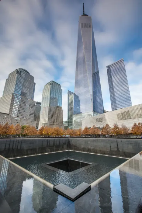Framed Print : 911 Memorial, Ground Zero, Lower Manhattan, New York City, New York, USA Framed Print : 911 Memorial, Ground Zero, Lower Manhattan, New York City, New York, USA