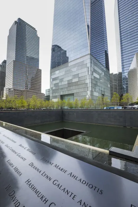 Framed Print : 911 Memorial, One World Trade Center, Manhattan, New York City, USA Framed Print : 911 Memorial, One World Trade Center, Manhattan, New York City, USA