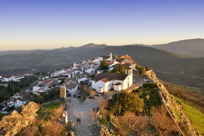 Framed Print : The 9th century village of Marvao with Arab origin. Portugal Framed Print : The 9th century village of Marvao with Arab origin. Portugal