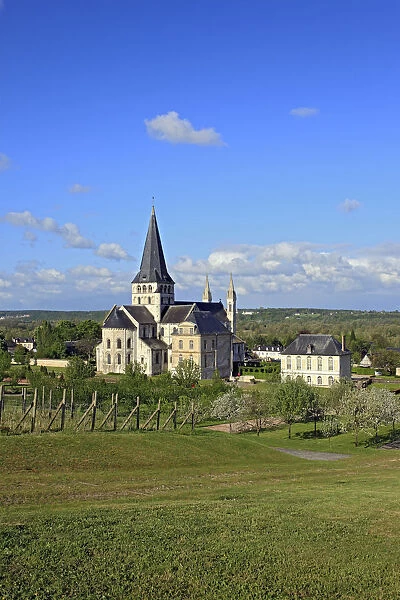 Abbey church of St. Georges, Saint-Martin-de-Boscherville, Seine-Maritime department
