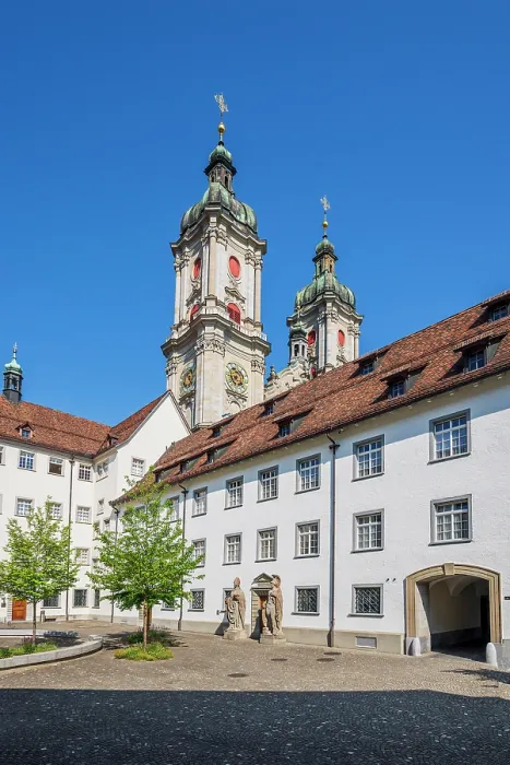 Framed Print : Abbey of Saint Gall, St. Gallen, Canton of St. Gallen, Switzerland Framed Print : Abbey of Saint Gall, St. Gallen, Canton of St. Gallen, Switzerland