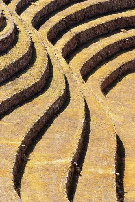 Framed Print : Abstract of terraces in Moray, Sacred Valley, Urubamba Province, Cusco Region, Peru Framed Print : Abstract of terraces in Moray, Sacred Valley, Urubamba Province, Cusco Region, Peru