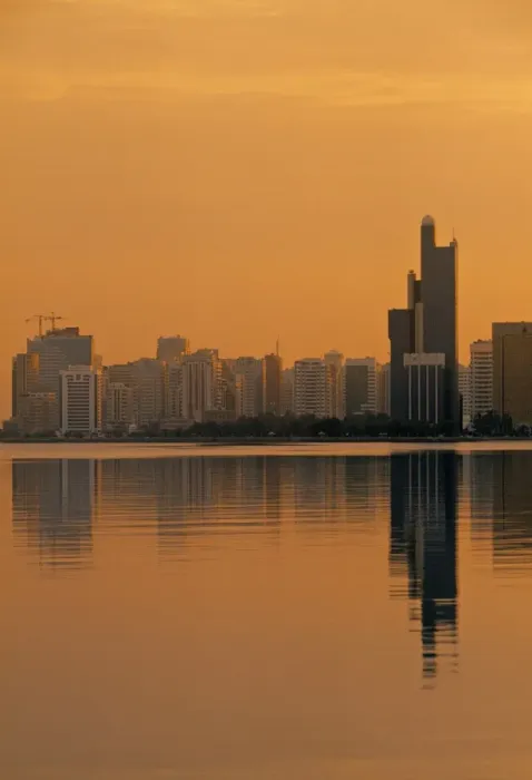 Framed Print : Abu Dhabi, United Arab Emirates