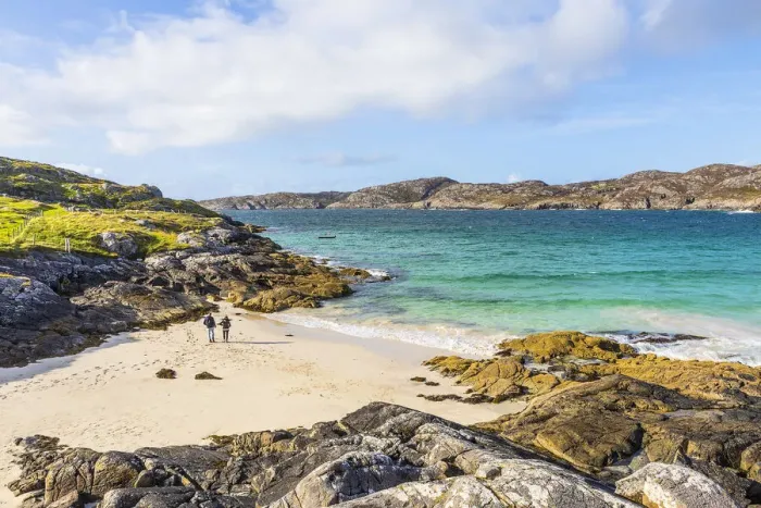 Framed Print : Achmelvich beach, Achmelvich Bay, Scotland, United Kingdom Framed Print : Achmelvich beach, Achmelvich Bay, Scotland, United Kingdom