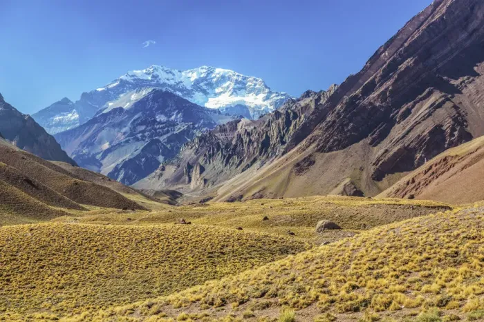 Framed Print : Aconcagua Mountain, (highest mountain outside Asia), Mendoza, Argentina, South America Framed Print : Aconcagua Mountain, (highest mountain outside Asia), Mendoza, Argentina, South America