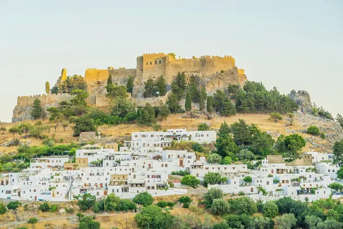 Framed Print : The Acropolis of Lindos, Lindos, Dodecanese Islands, Greece Framed Print : The Acropolis of Lindos, Lindos, Dodecanese Islands, Greece