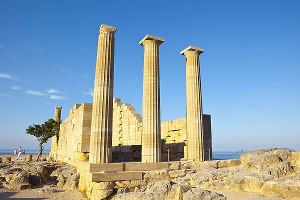 Acropolis of Lindos, Lindos, Rhodes, Greece