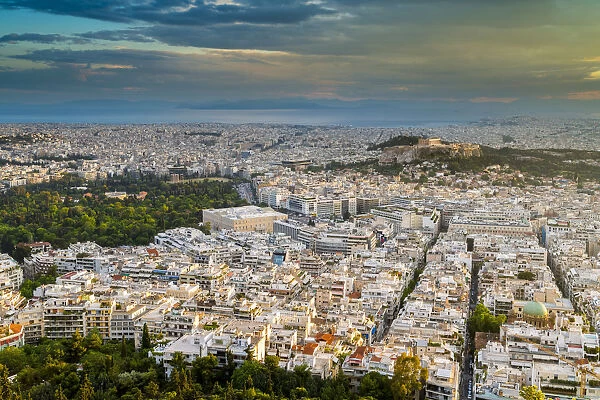 The Acropolis and Parthenon, Athens, Greece