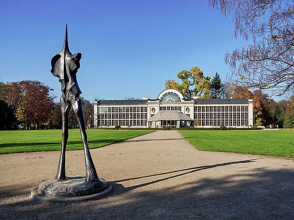 Adam Myjak Sundial and New Orangery, Lazienki Park or Royal Baths Park, Warsaw, Masovian Voivodeship, Poland