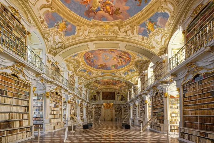 Framed Print : Admont Abbey, Admont, Styria, Austria Framed Print : Admont Abbey, Admont, Styria, Austria