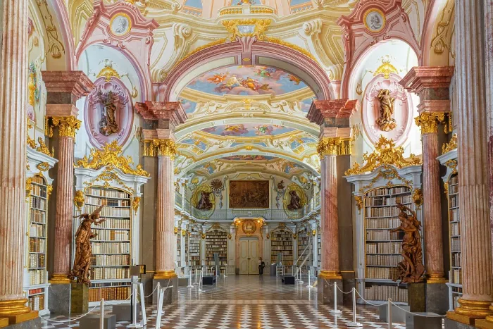 Framed Print : Admont Abbey, Admont, Styria, Austria