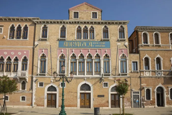 Framed Print : Adriatica building, Dorsoduro, Venice, Italy Framed Print : Adriatica building, Dorsoduro, Venice, Italy