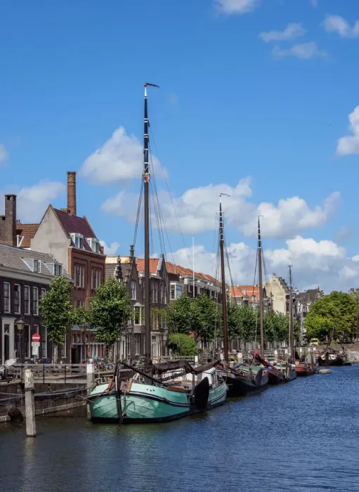 Framed Print : Aelbrechtskolk in Delfshaven, Rotterdam, South Holland, The Netherlands Framed Print : Aelbrechtskolk in Delfshaven, Rotterdam, South Holland, The Netherlands