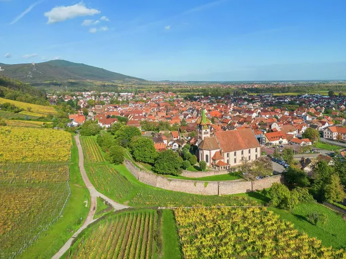Framed Print : Aerail view at Eglise Saint-Georges de Chatenois, Selestat, Bas-Rhin, Alsace, Alsace-Champagne-Ardenne-Lorraine, Grand Est, France Framed Print : Aerail view at Eglise Saint-Georges de Chatenois, Selestat, Bas-Rhin, Alsace, Alsace-Champagne-Ardenne-Lorraine, Grand Est, France