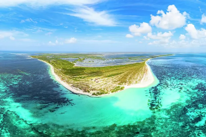Framed Print : Aerial panoramic view of 17-Mile Beach and lagoon washed by crystal blue sea, Barbuda, Antigua & Barbuda, Caribbean, West Indies Framed Print : Aerial panoramic view of 17-Mile Beach and lagoon washed by crystal blue sea, Barbuda, Antigua & Barbuda, Caribbean, West Indies