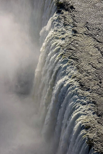 Aerial of Victoria Falls, Zambia