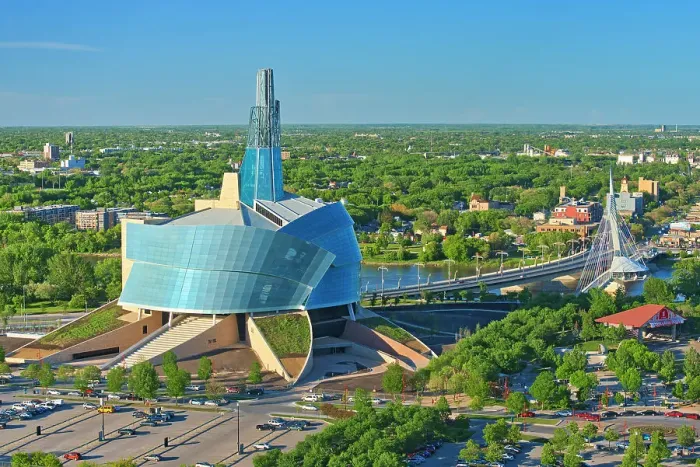 Framed Print : Aerial view of the Canadian Museum for Human Rights (CMHR), Winnipeg, Manitoba, Canada Framed Print : Aerial view of the Canadian Museum for Human Rights (CMHR), Winnipeg, Manitoba, Canada