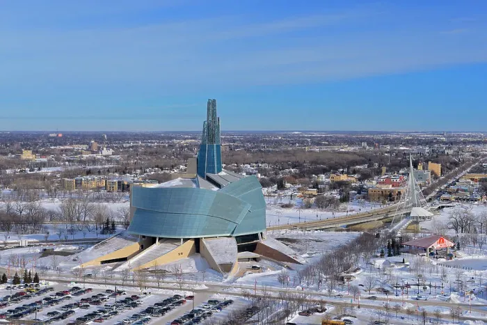 Framed Print : Aerial view of the Canadian Museum for Human Rights (CMHR), Winnipeg, Manitoba, Canada Framed Print : Aerial view of the Canadian Museum for Human Rights (CMHR), Winnipeg, Manitoba, Canada