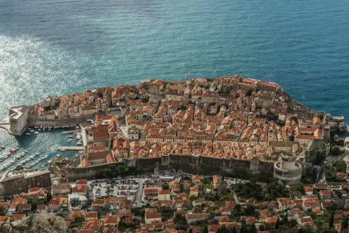 Framed Print : Aerial view of Dubrovnik, Croatia Framed Print : Aerial view of Dubrovnik, Croatia