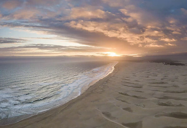 Aerial view of dunes, Colchester, Eastern Cape, South Africa