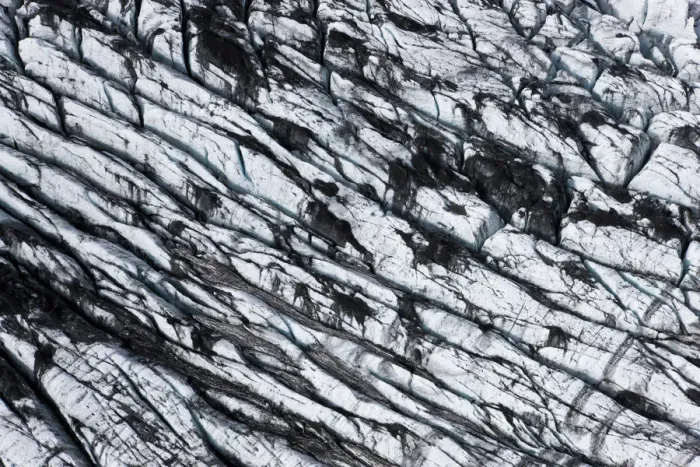 Framed Print : Aerial view of Eyjafjallajokull glacier and volcanic ash, SW Iceland Framed Print : Aerial view of Eyjafjallajokull glacier and volcanic ash, SW Iceland
