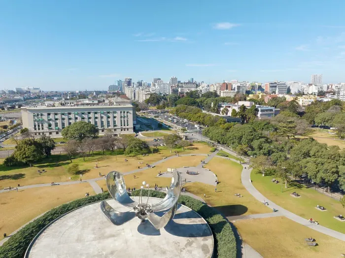 Framed Print : Aerial view of the Floralis Generica monument in Recoleta, Buenos Aires, Argentina Framed Print : Aerial view of the Floralis Generica monument in Recoleta, Buenos Aires, Argentina