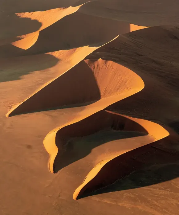 Framed Print : Aerial view of golden sand dunes at sunrise, Sossusvlei, Namib-Naukluft National Park, Namib Desert, Namibia Framed Print : Aerial view of golden sand dunes at sunrise, Sossusvlei, Namib-Naukluft National Park, Namib Desert, Namibia